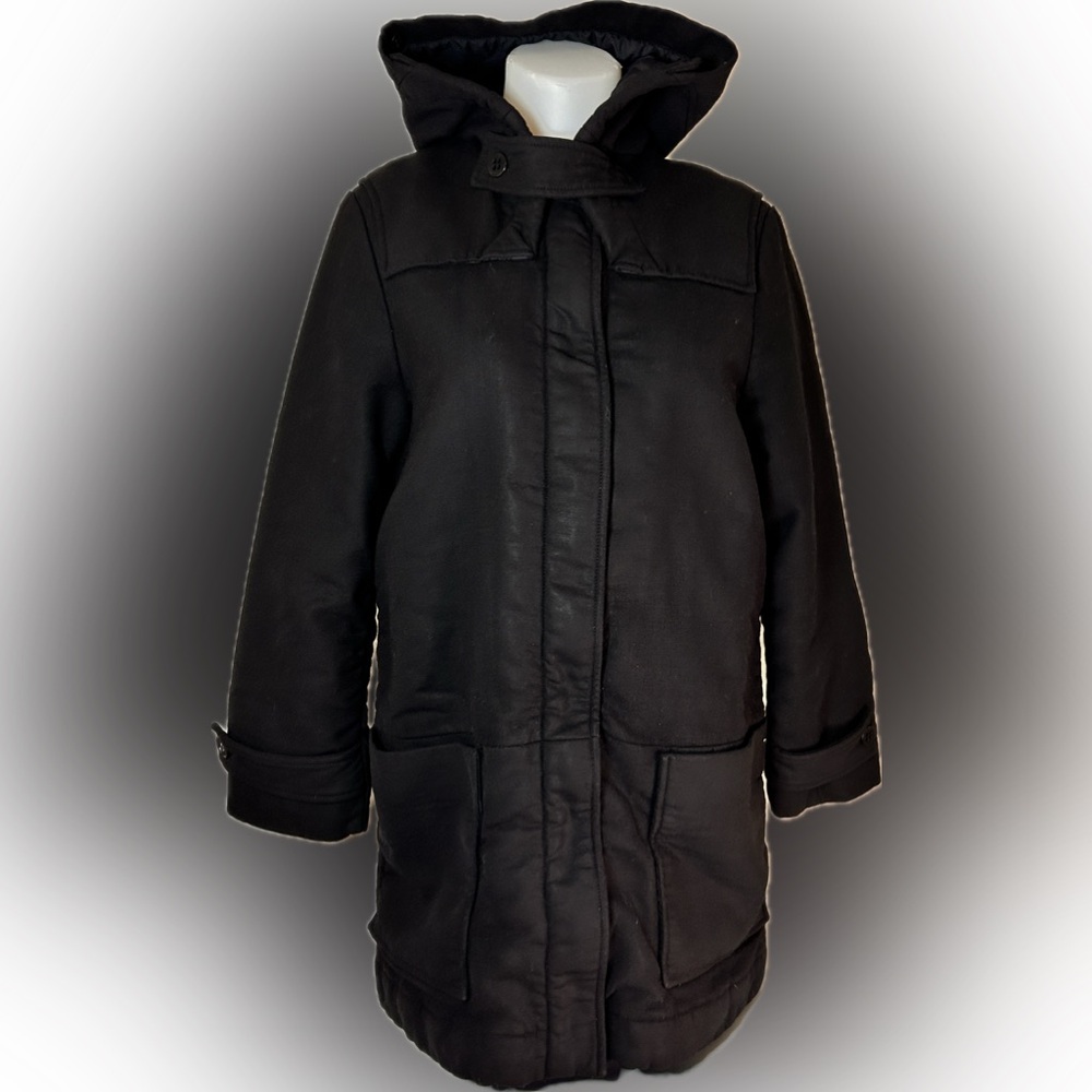 Lacoste Black Winter Coat